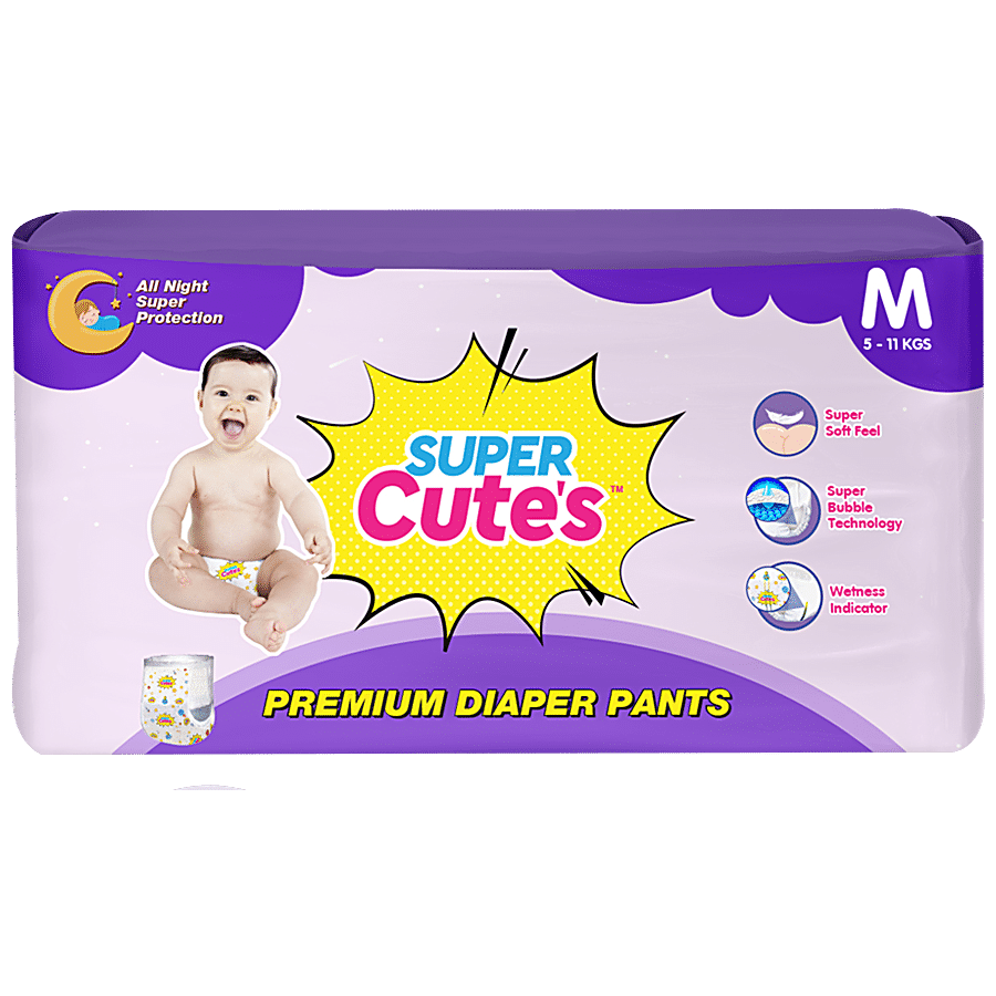 Super Cute's Premium Diaper Pants - Super Soft Feel