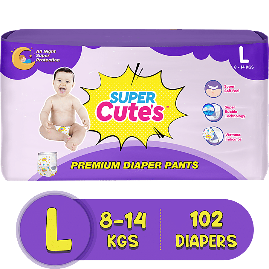 Super Cute's Premium Diaper Pants - Super Soft Feel