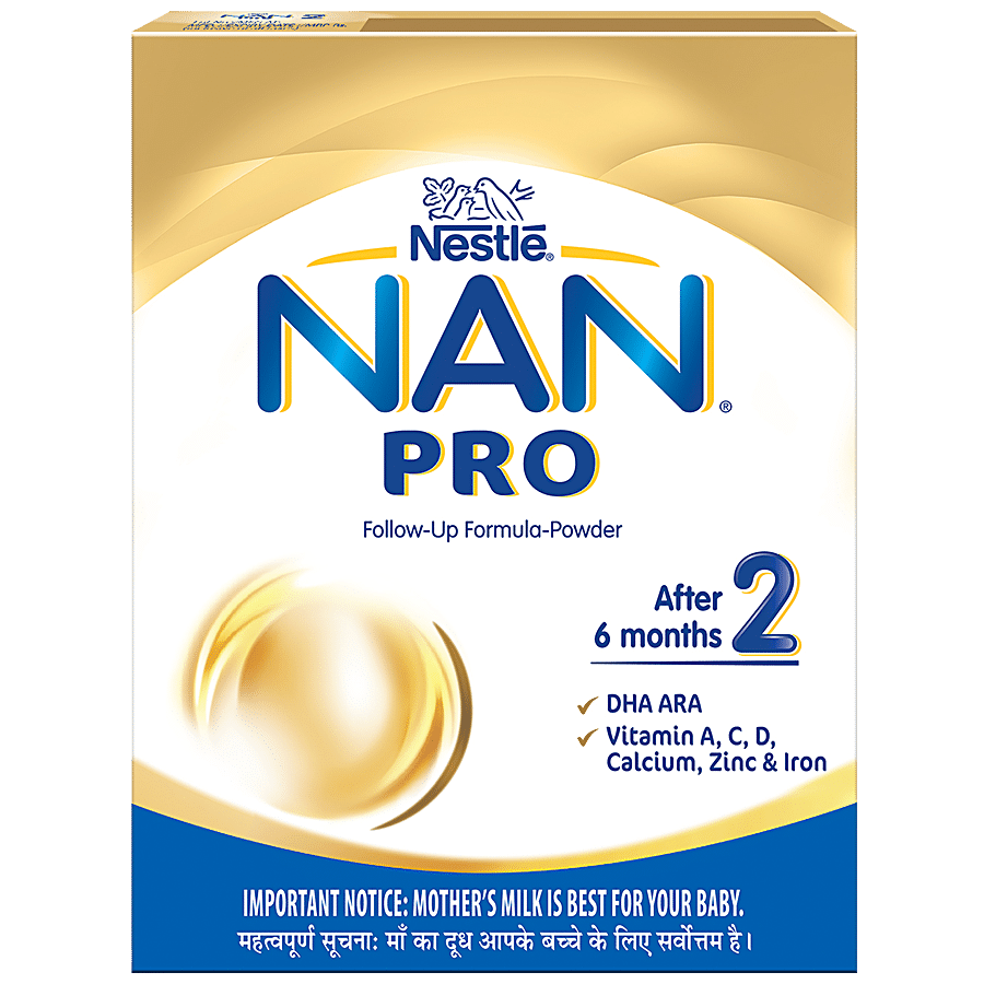 Nestle  Nan Pro 2 Follow-Up Formula Powder - After 6 Months