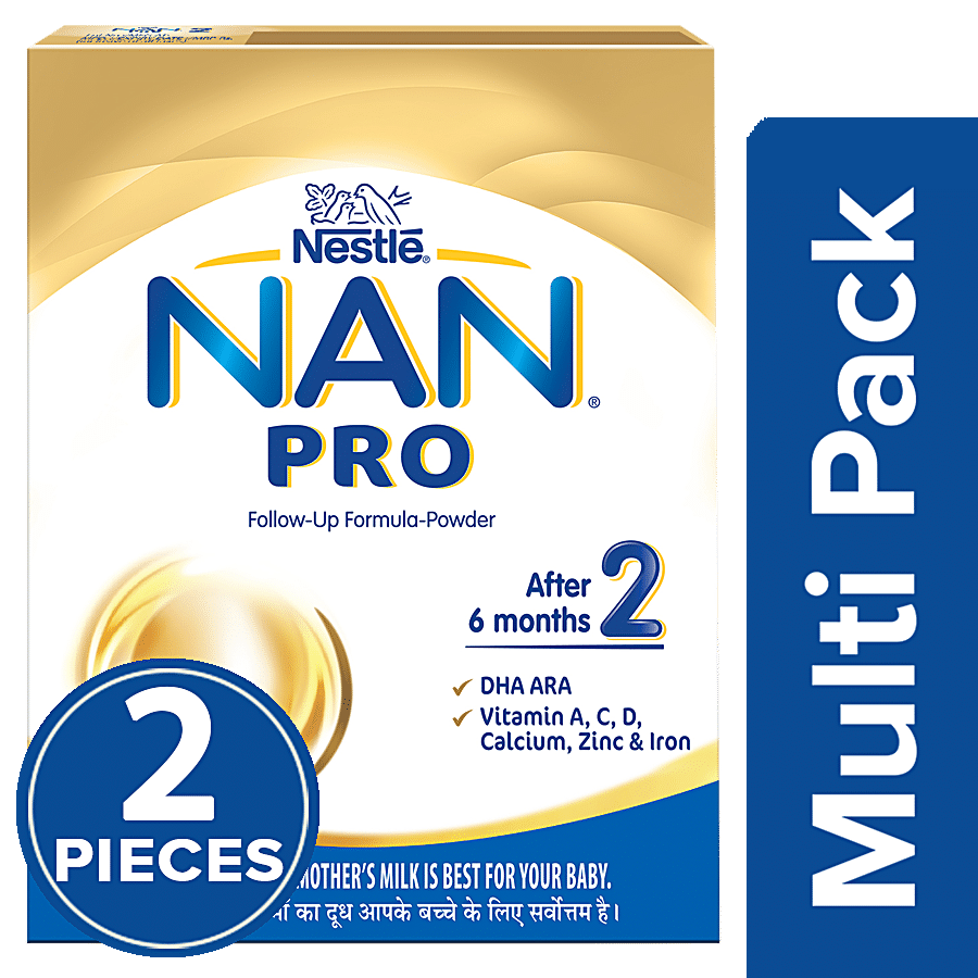 Nestle  Nan Pro 2 Follow-Up Formula Powder - After 6 Months