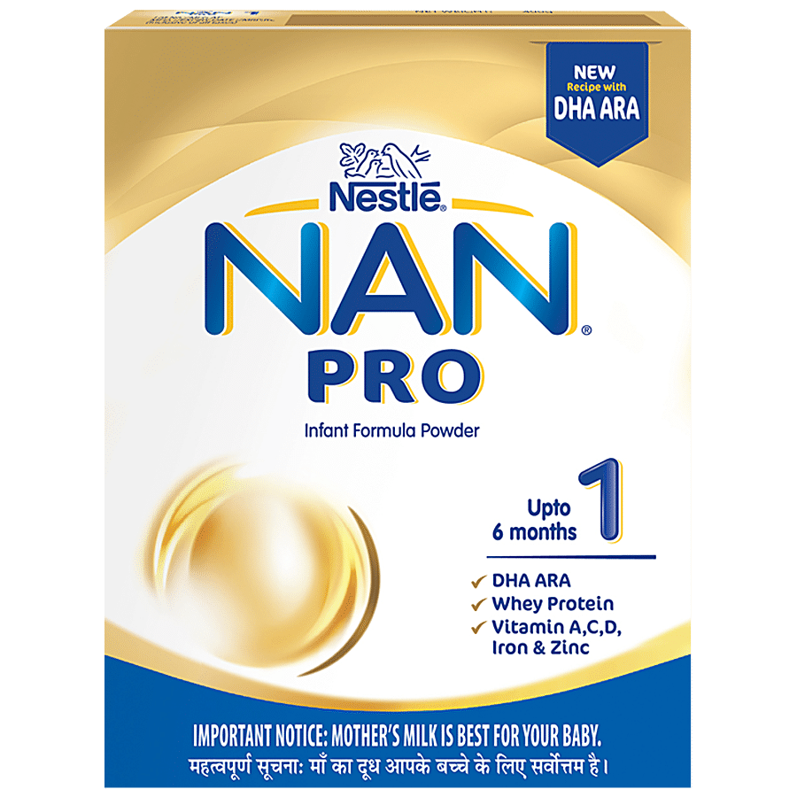 Nestle  Nan Pro Infant Formula Powder - Upto 6 Months