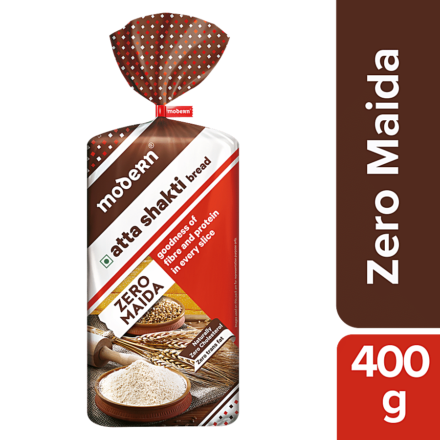 MODERN  Atta Shakti Zero Maida Whole Wheat Bread