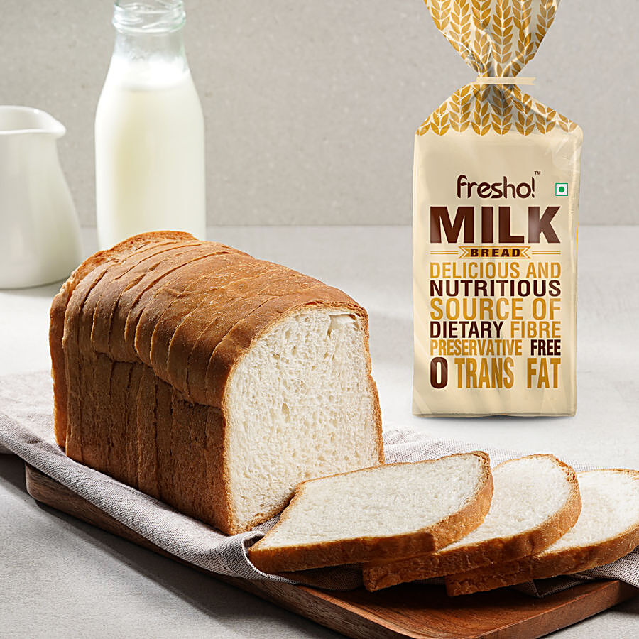 fresho! Milk Bread - Preservative Free