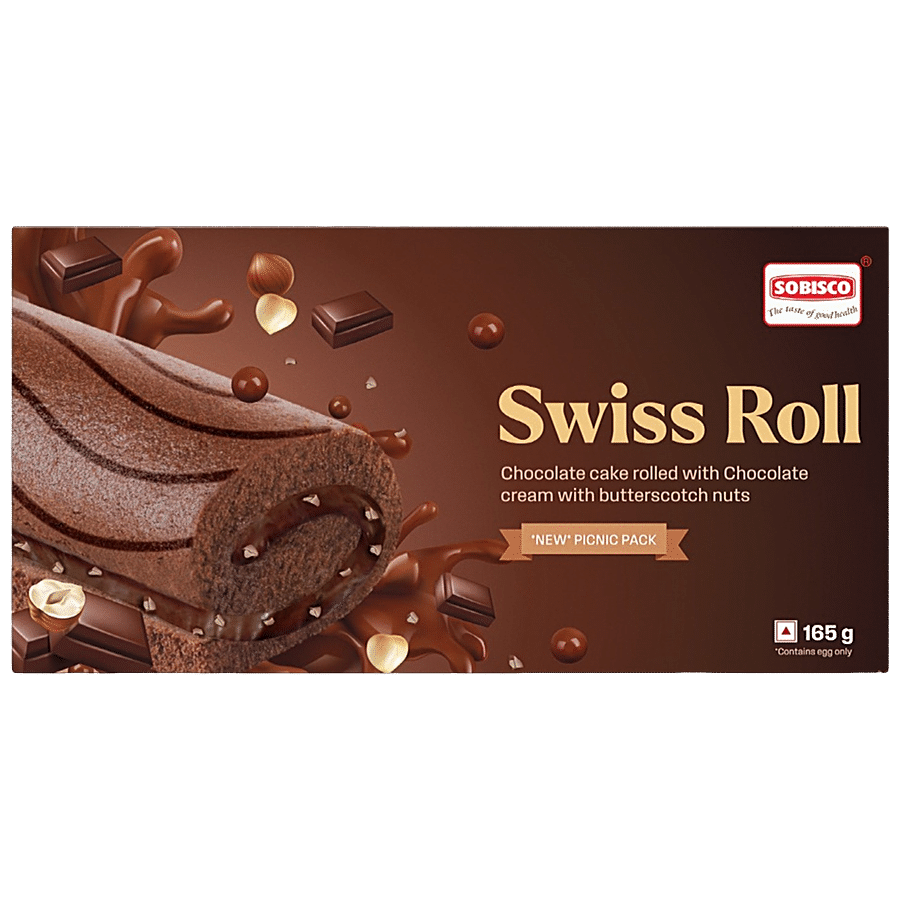 Sobisco Swiss Roll - Chocolate