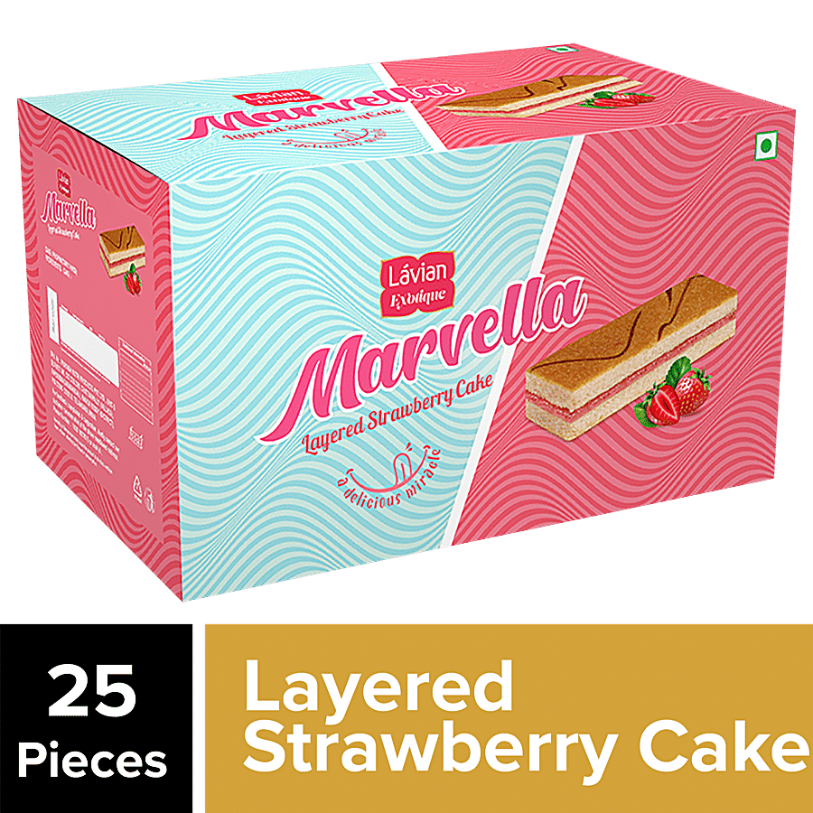 Lavian Exotique Marvella - Layered Strawberry Cake