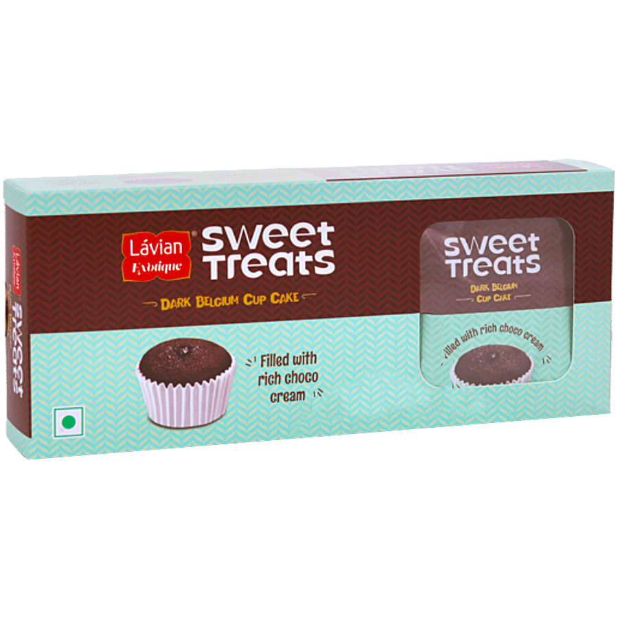 Lavian Exotique Sweet Treats - Dark Belgium Cup Cake