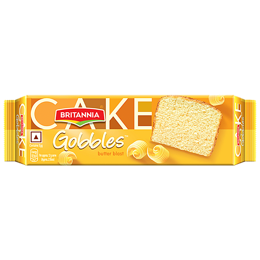 Britannia Gobbles Bar Cake - Butter Blast