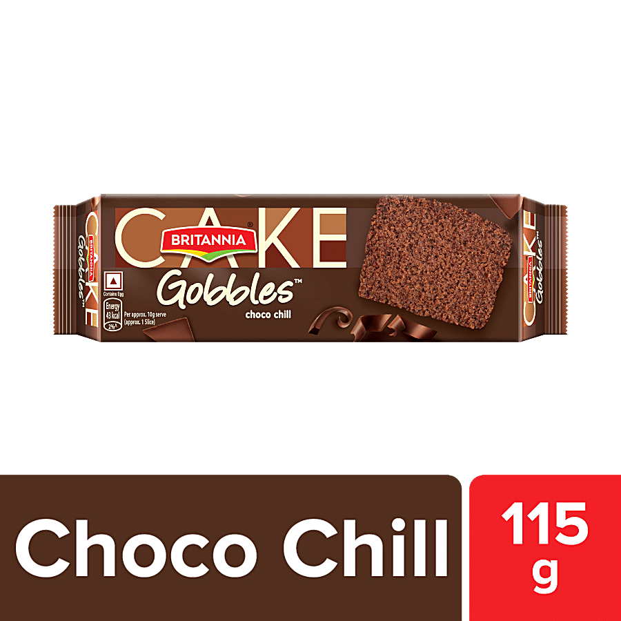 Britannia Gobbles Choco Chill Cake