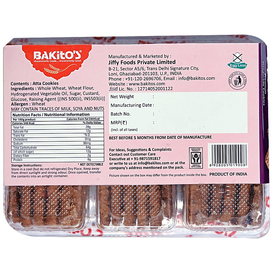 BAKITO'S Atta Cookies - Premium