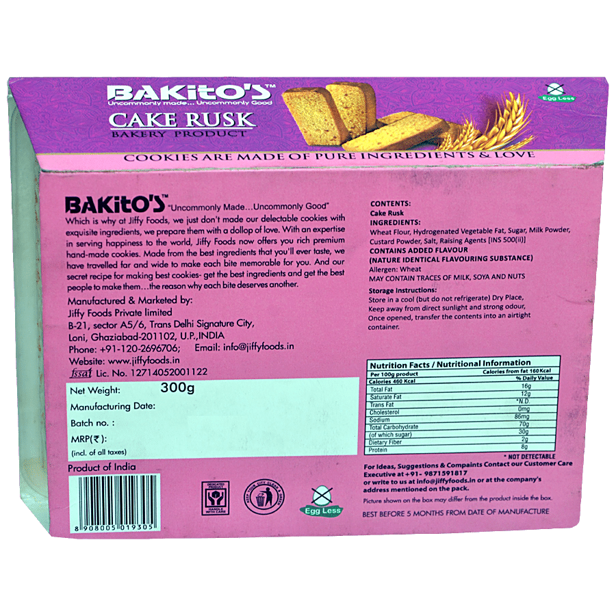 BAKITO'S Cake Rusk - Premium