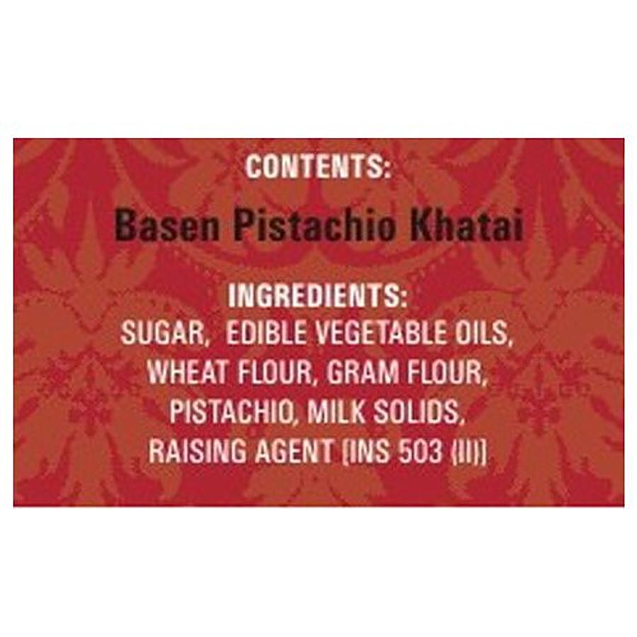 Bakkii Cookii Khatai - Besan Pistachio