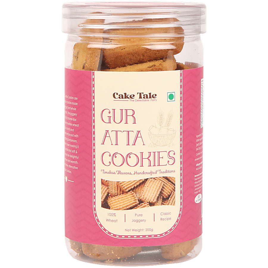 CakeTale Gur Atta Cookies