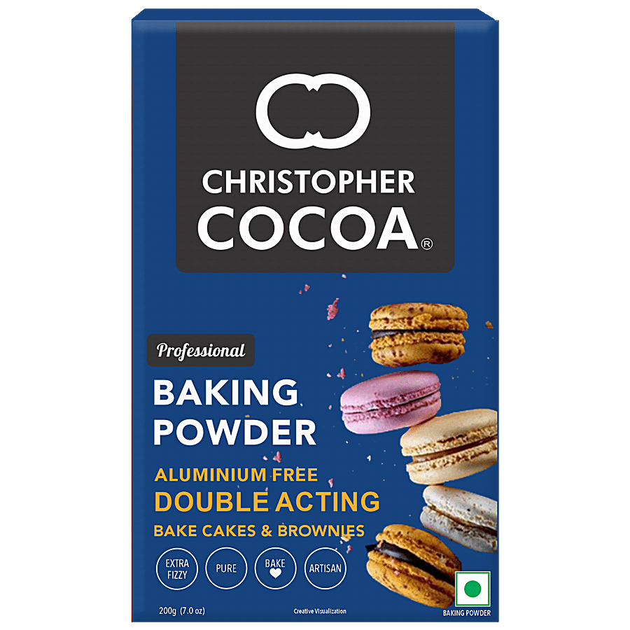 Christopher Cocoa Baking Powder - Aluminium Free Double Action