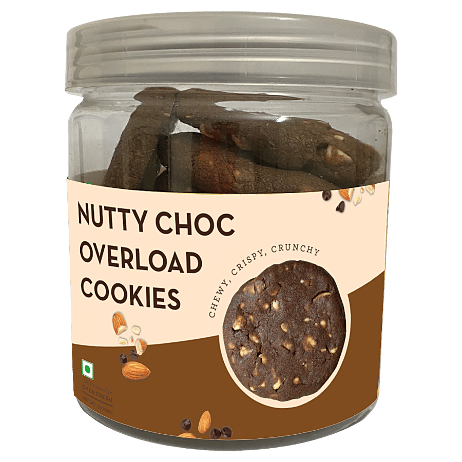 Cookie Man Nutty Choc Overload Chewy Cookies