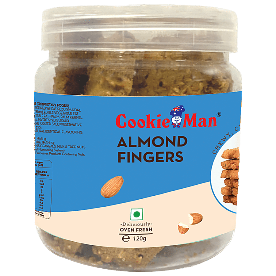 CookieMan Almond Fingers