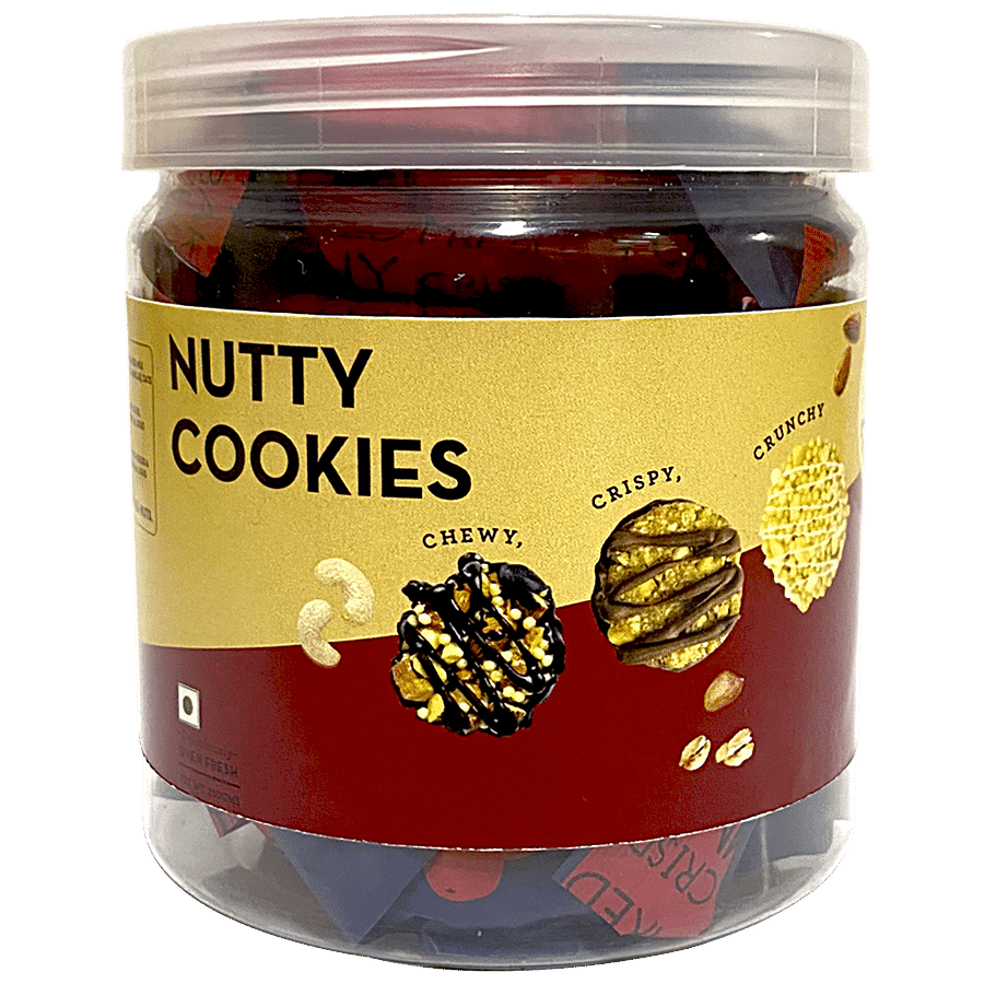 CookieMan Nutty Cookies - Chewy