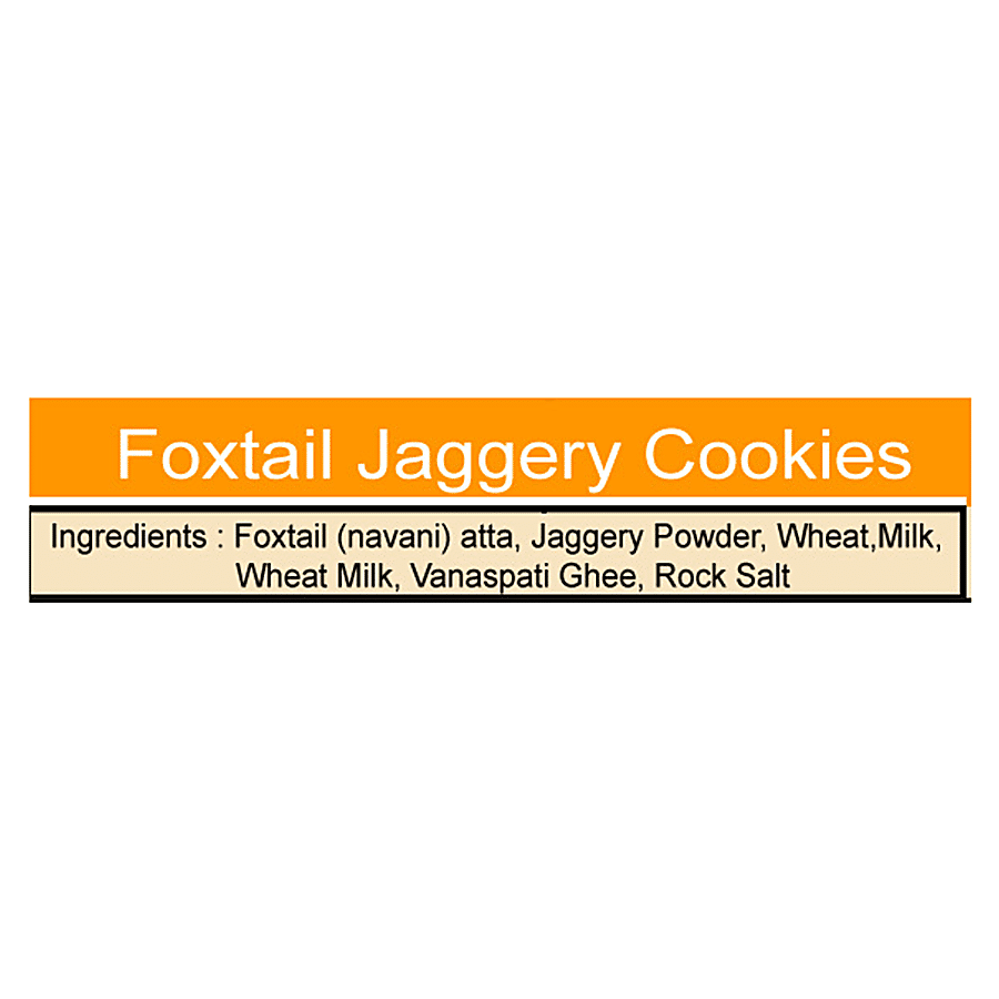 Farmbandi Millet Foxtail Cookies - With Jaggery