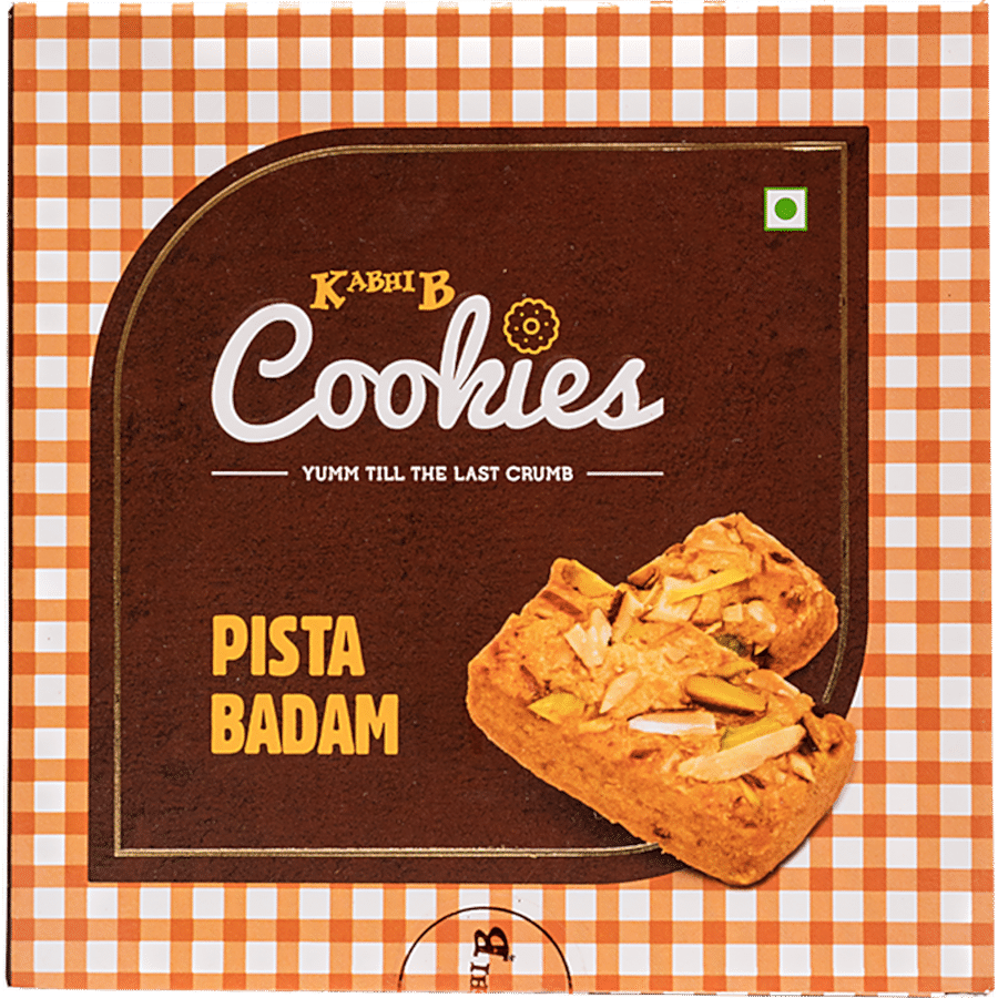 KABHI B Pista Badam Cookies