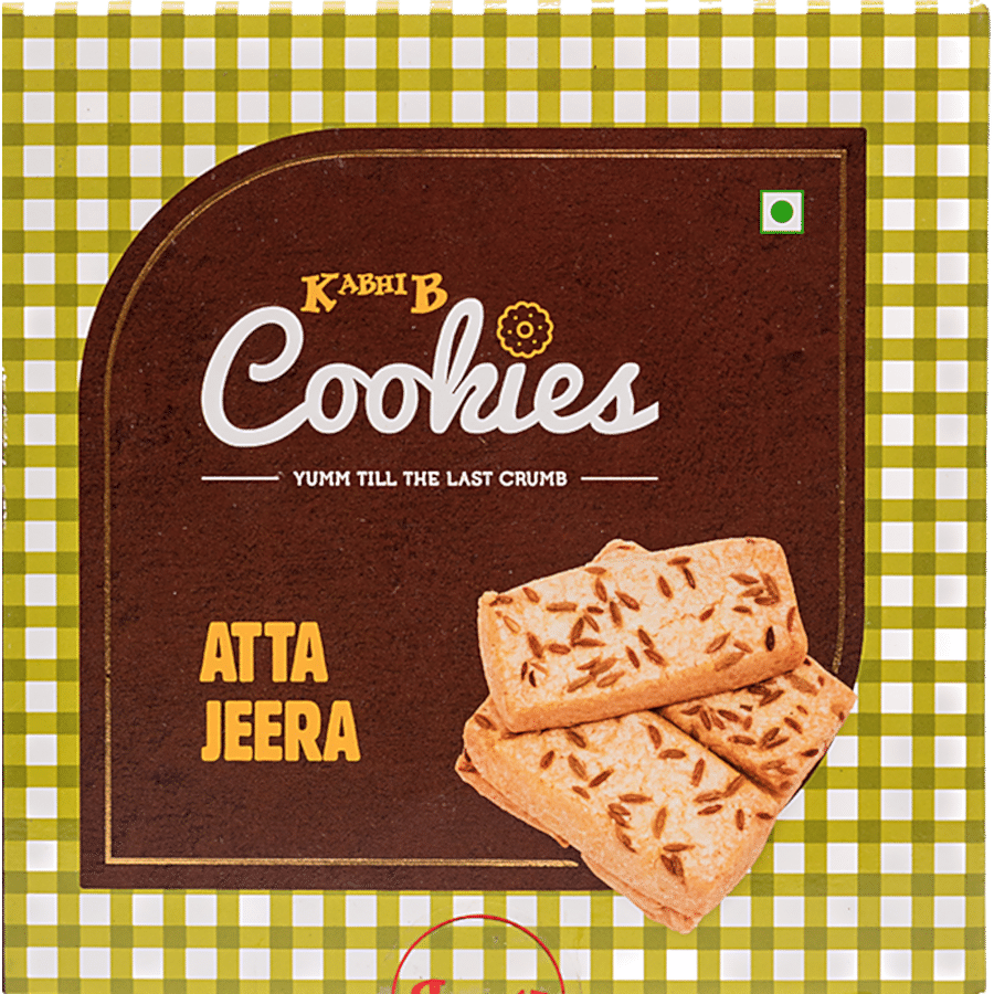 KABHI B Rich Atta Jeera Cookies