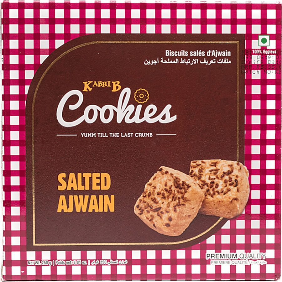 KABHI B Salted Ajwain Cookies