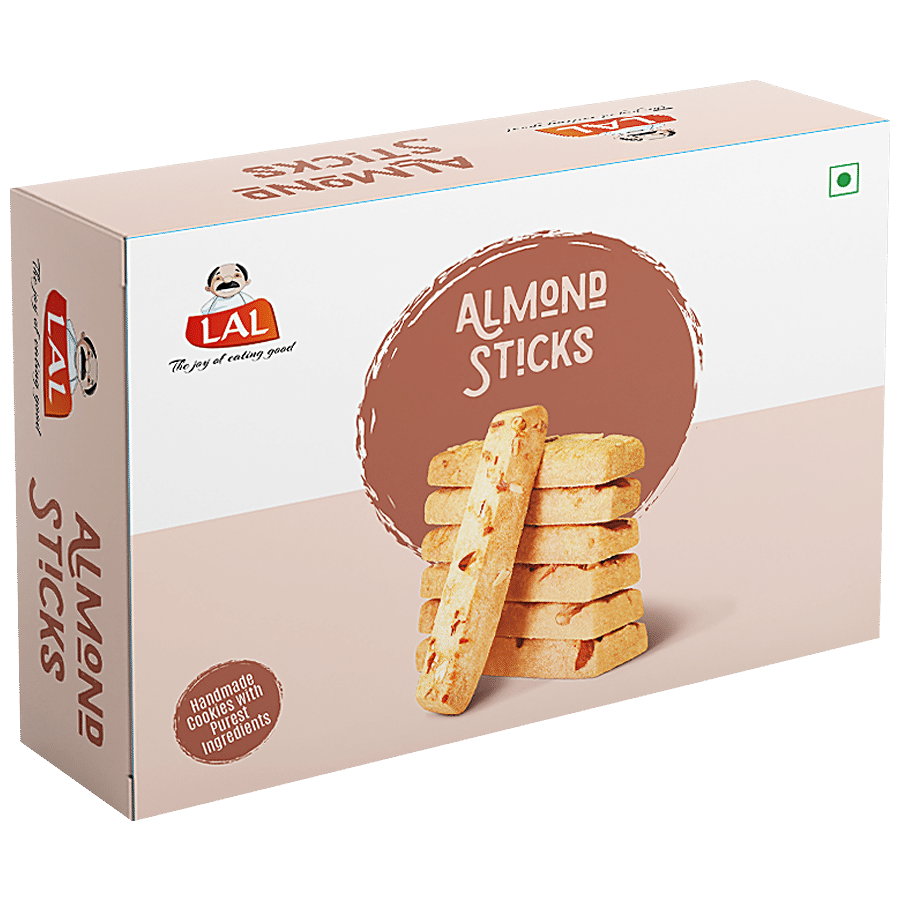 Lal Almond Sticks Cookies - Tea Time Snack