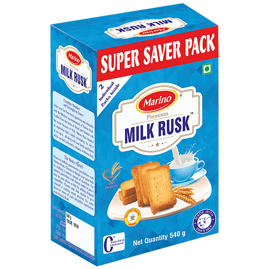 Marino Premium Milk Rusk - Healthy