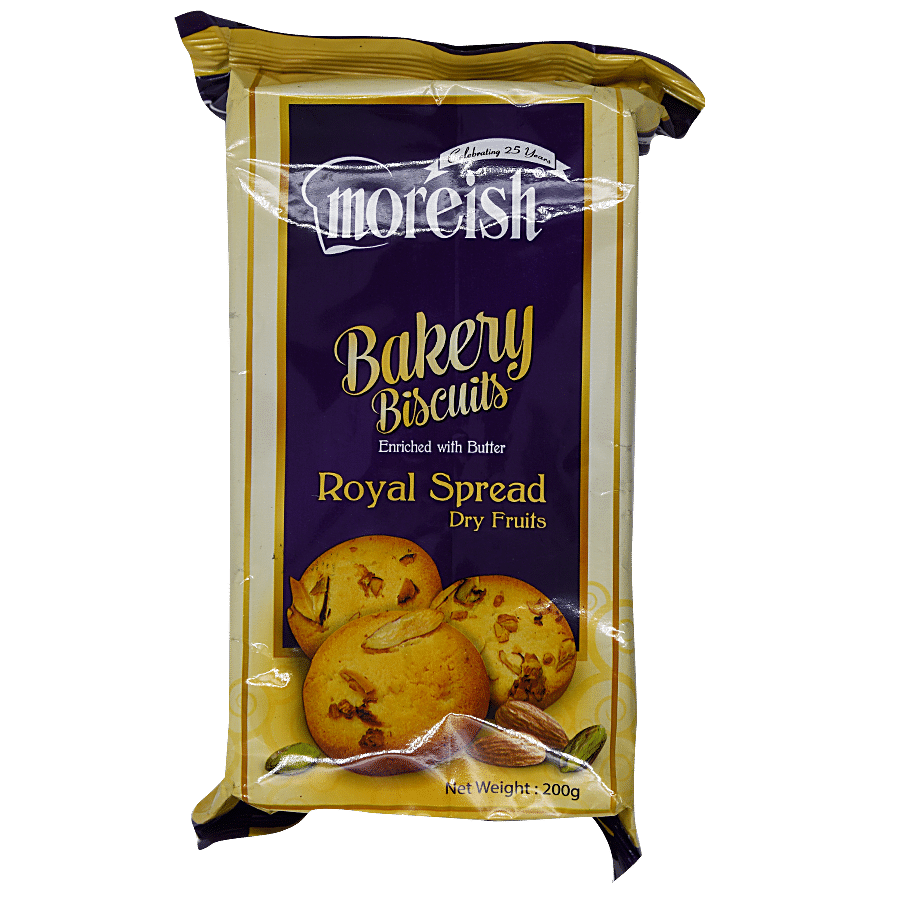 Moreish  Cookies - Royal Spread Dry Fruit