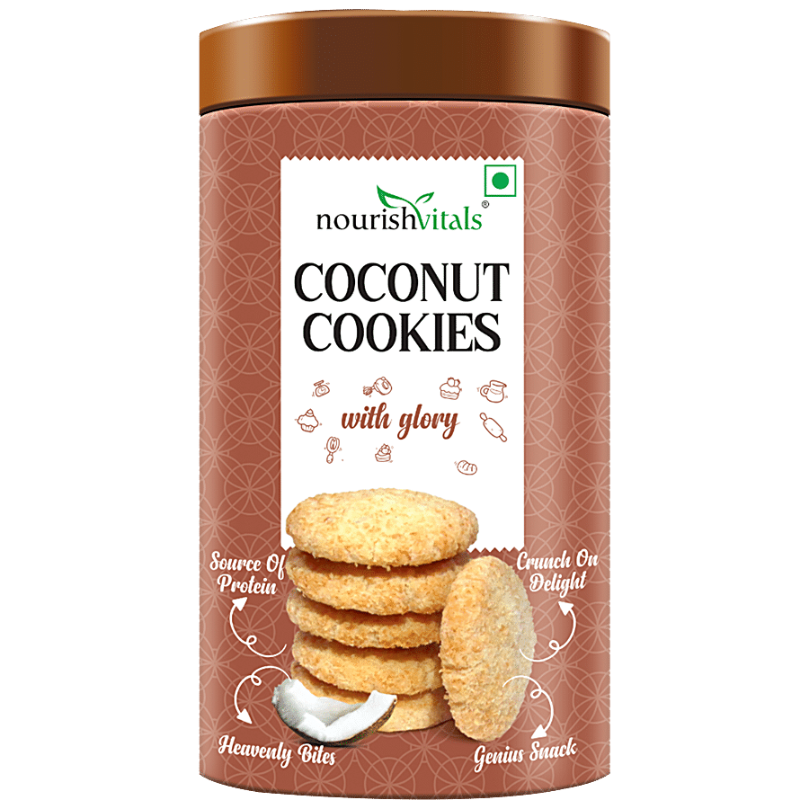 Nourishvitals Cocount Cookies - Heavenly Bites