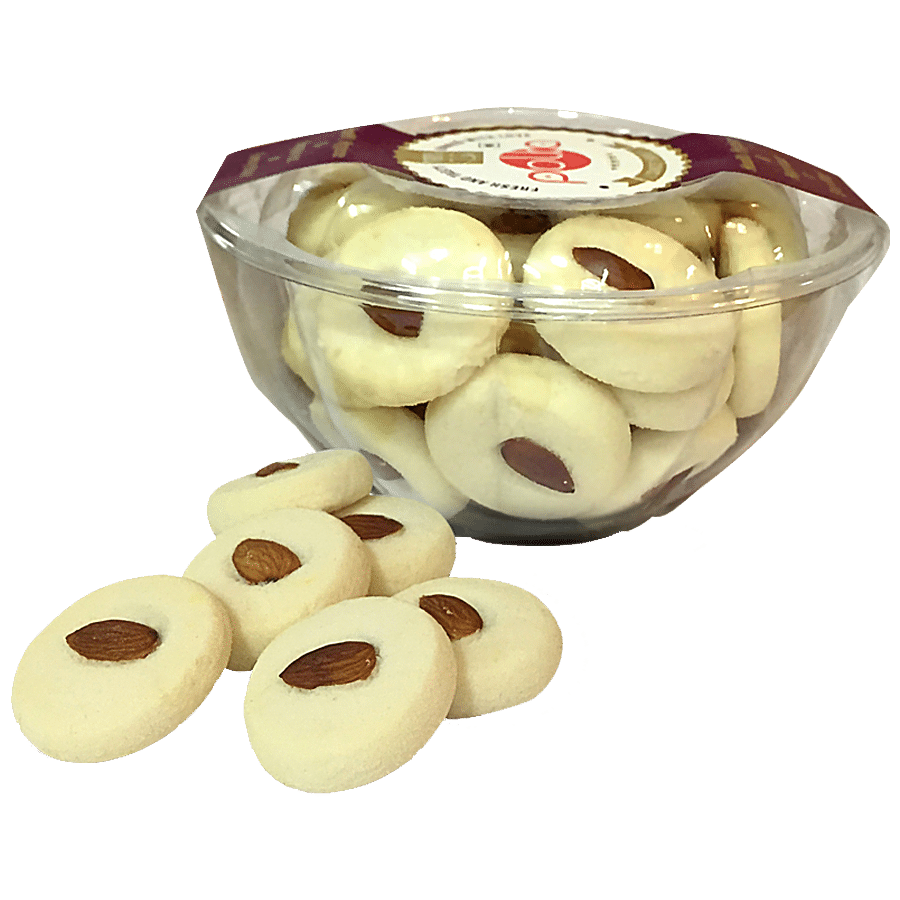 POLKA Badam Khatai Cookies - Teatime Snack