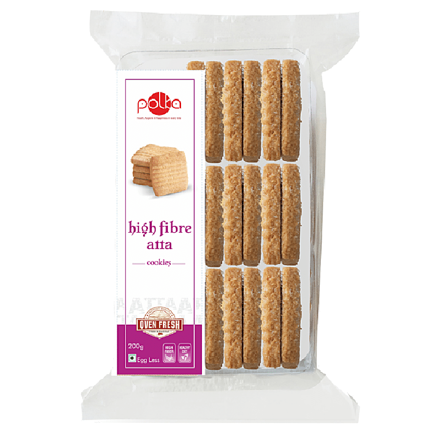 POLKA High Fibre Atta - Digestive Cookies