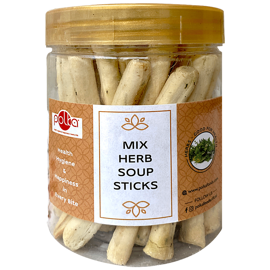 POLKA Mix Herb Soup Sticks - Crispy & Long