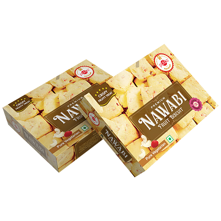 POLKA Nawabi Fruit Biscuit - Premium