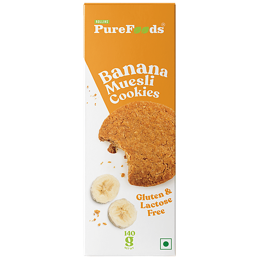 PureFoods Banana Muesli Cookies - Gluten-free