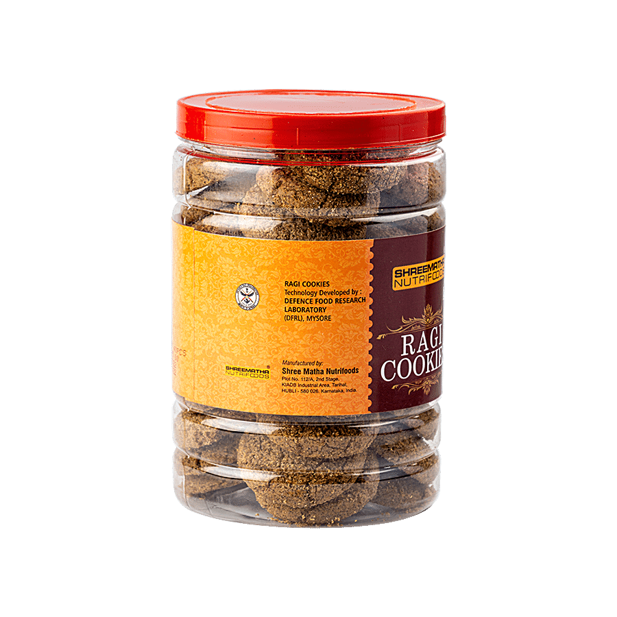 SHREEMATHA Ragi Cookies - Plain