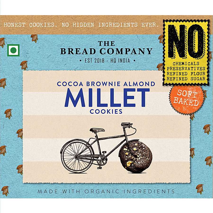 The Bread Company Cocoa Brownie Almond Millet Cookies