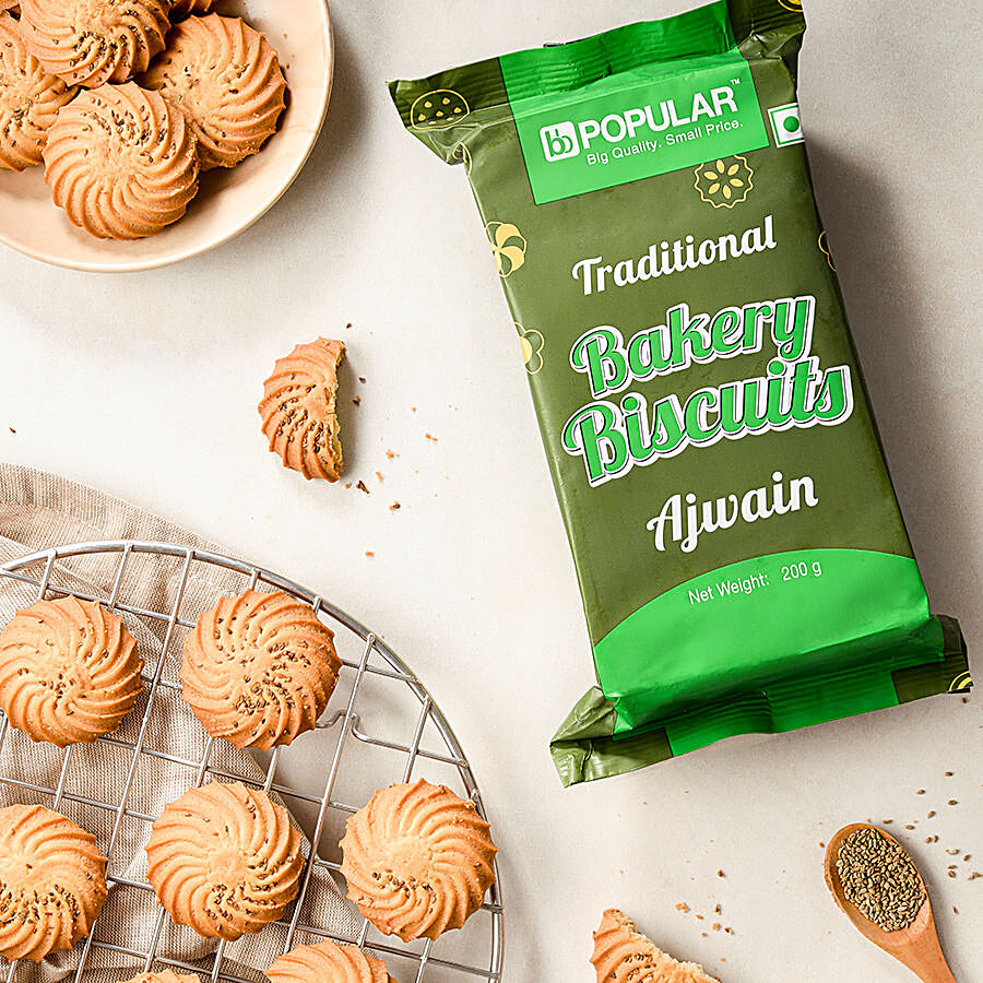 bb Popular Bakery Biscuit - Ajwain