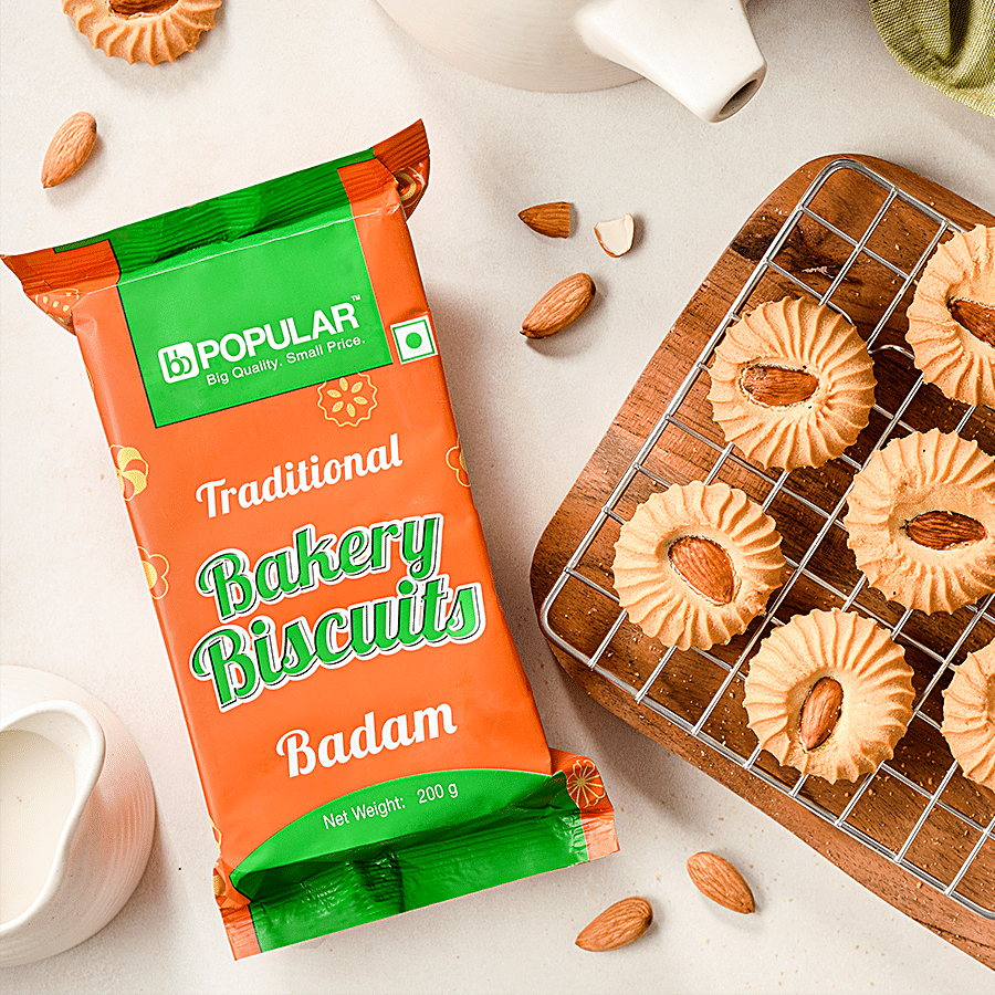 bb Popular Bakery Biscuit - Badam