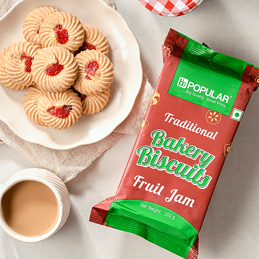 bb Popular Bakery Biscuit - Fruit Jam