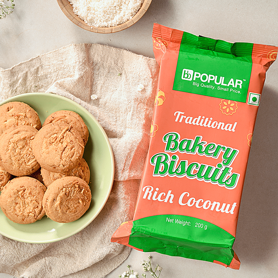 bb Popular Bakery Biscuit - Rich Coconut