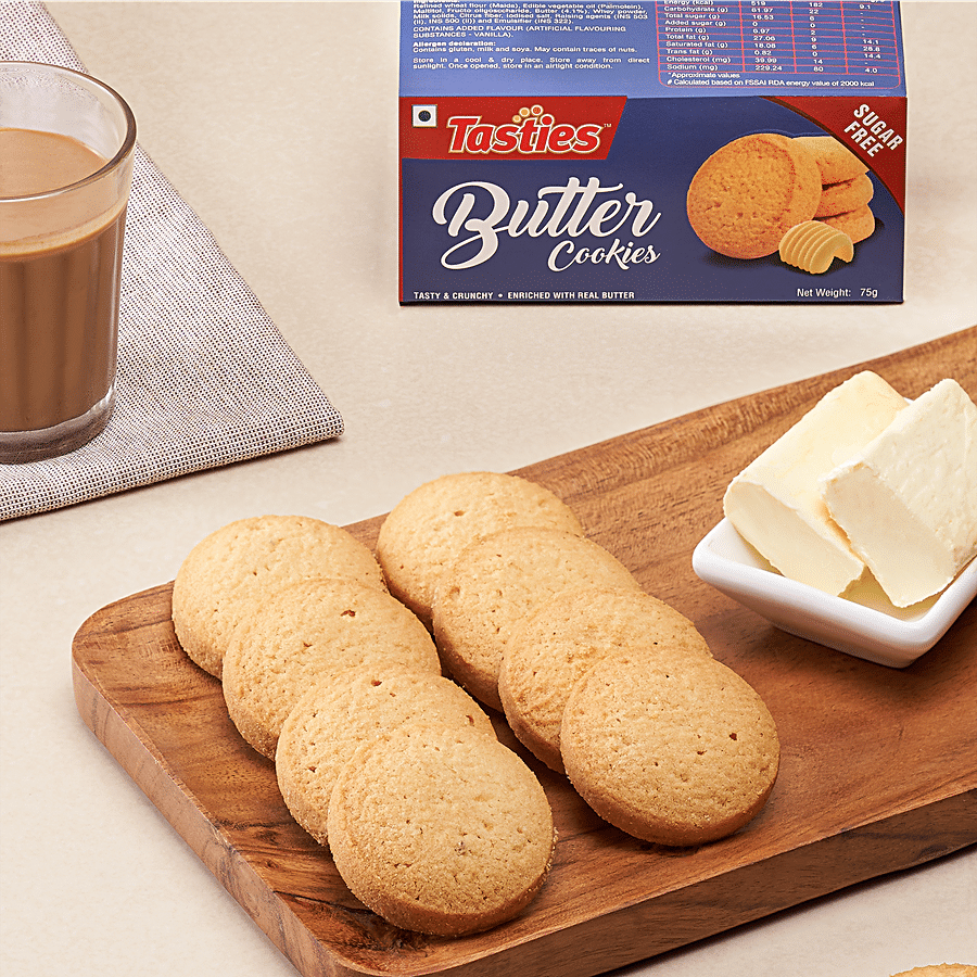 Tasties Butter Cookies - Sugar Free