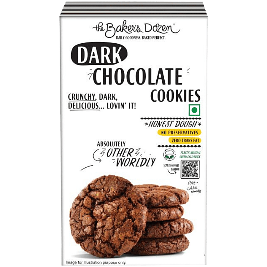 The Baker's Dozen Dark Chocolate Cookies