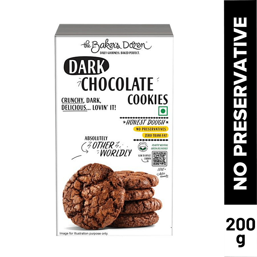 The Baker's Dozen Dark Chocolate Cookies