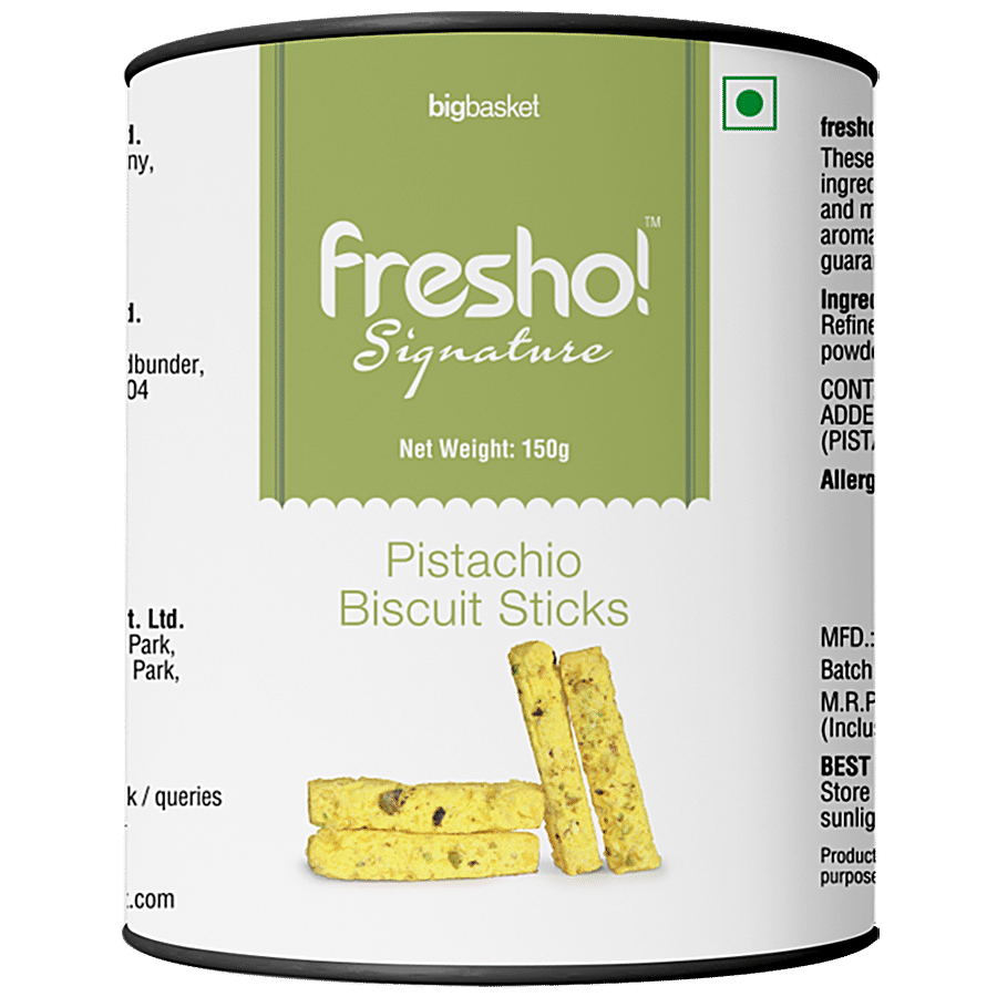 fresho! Signature Pistachio Biscuit Sticks