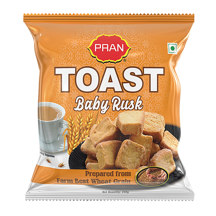 PRAN Toast Baby Rusk - Premium