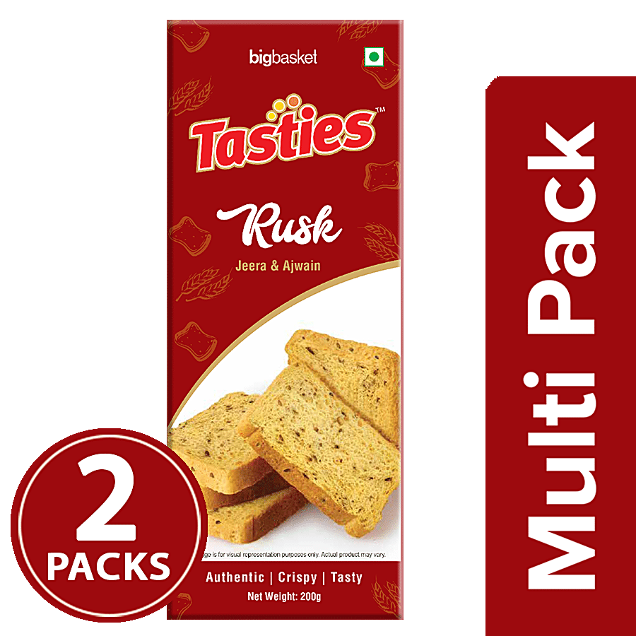 Tasties Jeera Ajwain Rusk