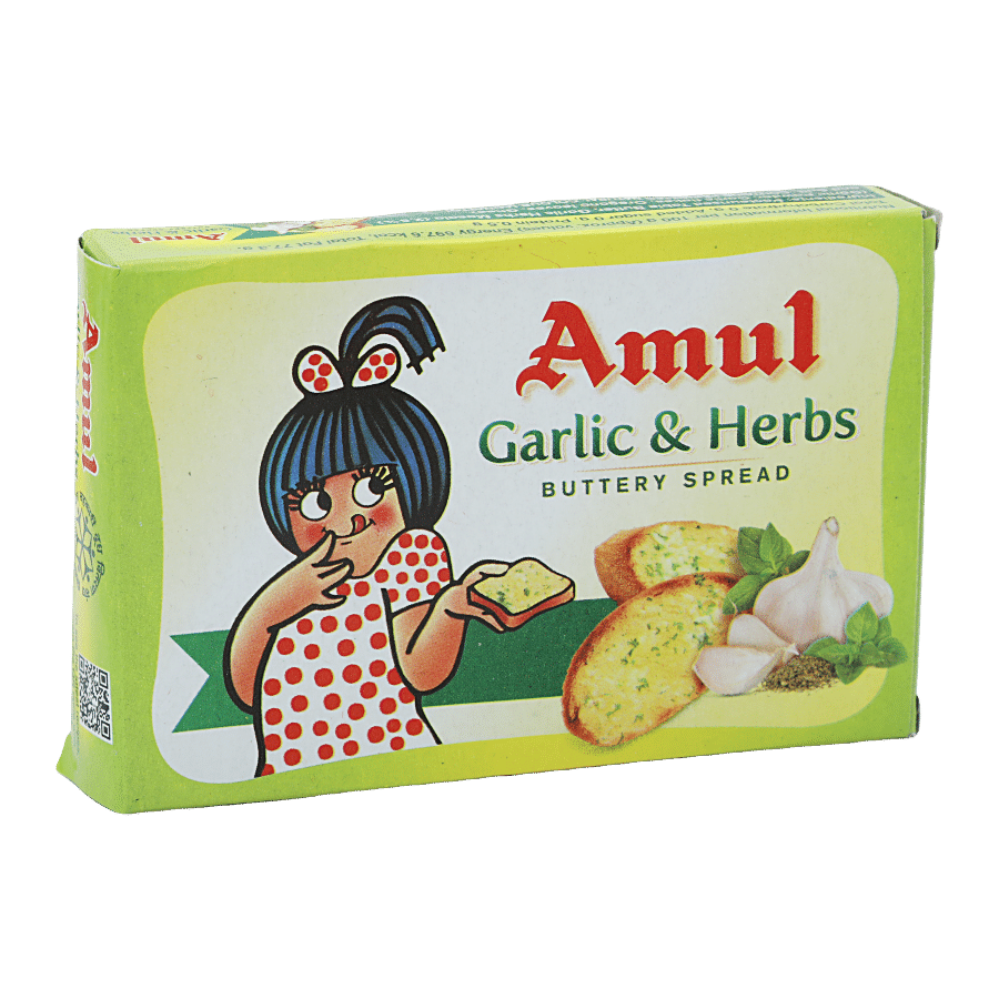 Amul Garlic & Herbs Buttery Spread