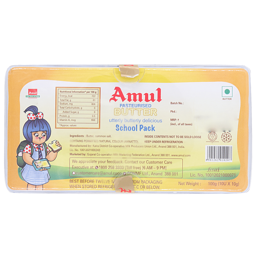 Amul Pasteurised Butter Chiplets