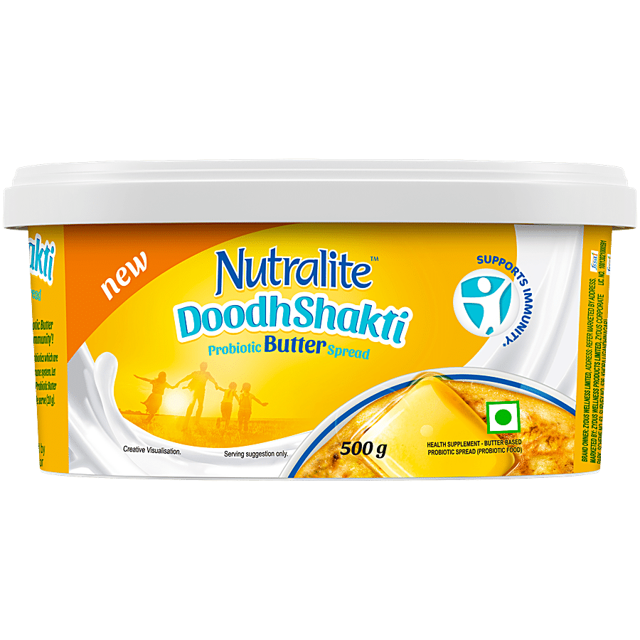 Nutralite Doodhshakti Probiotic Butter Spread Salted Supports Gut Health