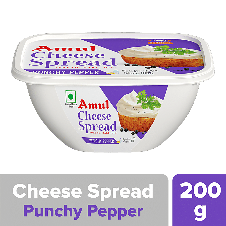 Amul Cheese Spread - Punchy Pepper