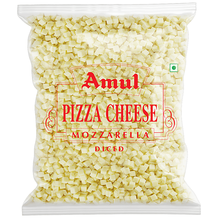 Amul Mozzarella Pizza Cheese Diced